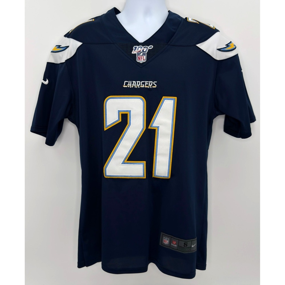 Nike LaDainian Tomlinson Chargers #21 Jersey Mens S NFL 100 On Field Stitched